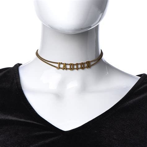 j adior choker necklace